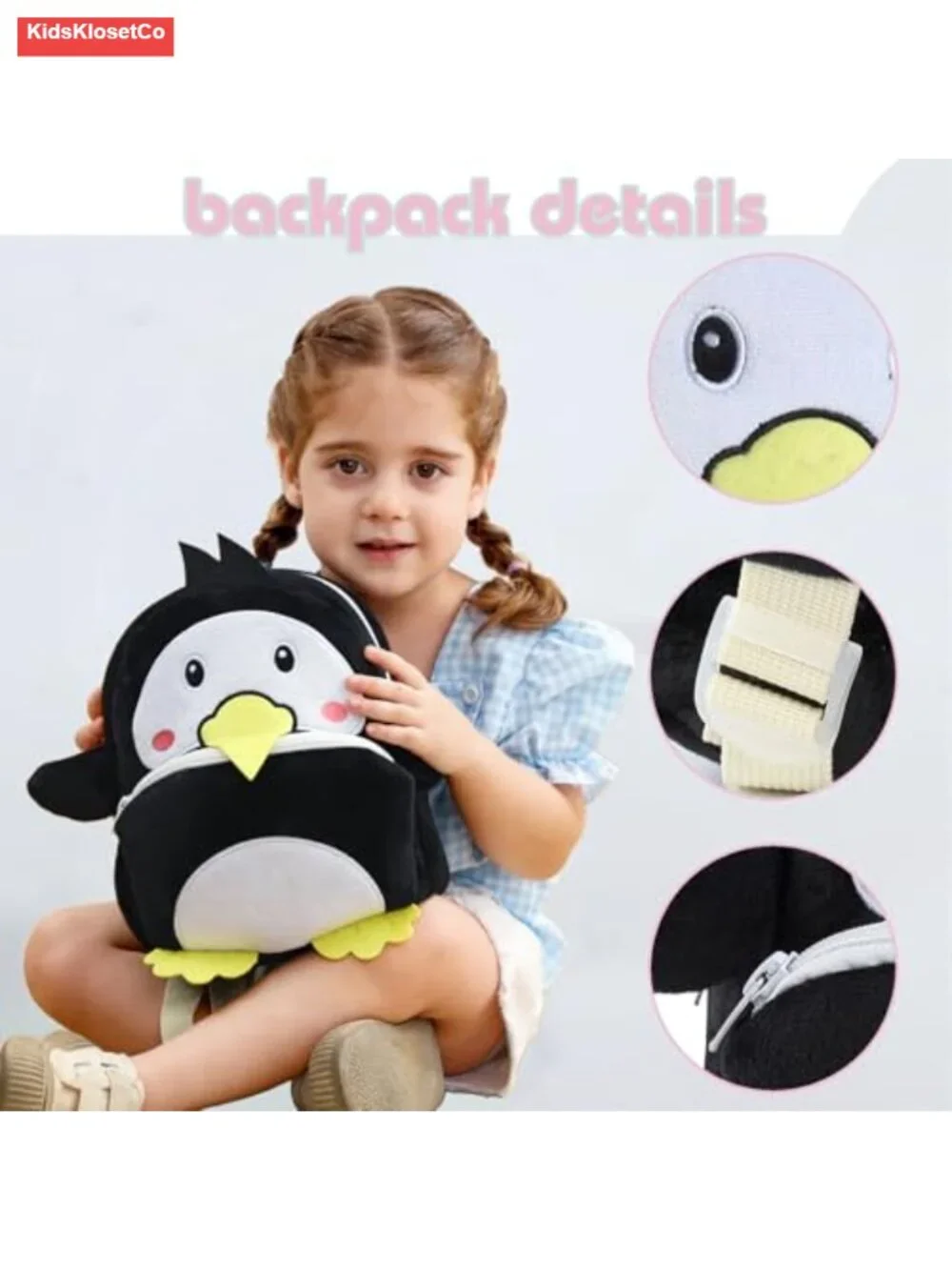 Kids Mini Backpack Stuffed Animal Backpack School Bag Preschool Toddler Backpack